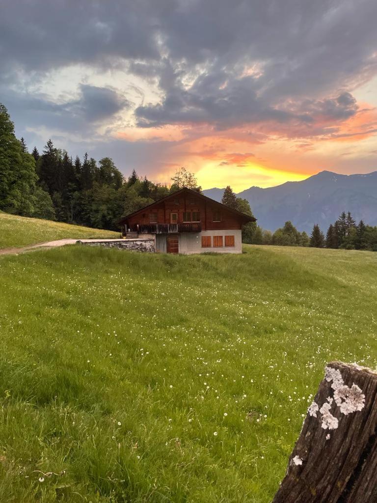 Chalet Mit Alpenambiente Axalp Бриенц Экстерьер фото